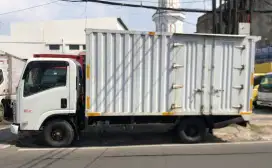 Isuzu ELF GIGA NLR55lx ps100 engkel Long box 15kubik 2021 & 2018 17kbk