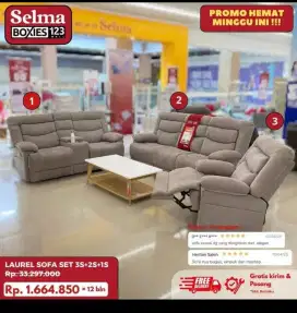 Sofa Set Santai Selma by Informa