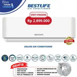AC baru  BESTLIFE ½PK menjual merk lainnya juga bisa hub kami