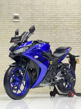 Odo 6rb Istimewa!!Yamaha R25 Blue Rice 2018 Pajek Panjng Mulus-Mustika