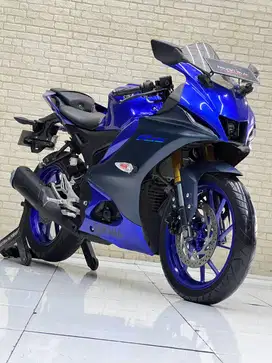 READY‼️ YAMAHA R15 V4 TH 2022 BLUE RACE MULUS LOW KILOMETER
