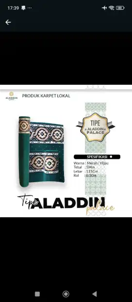 Aladdin Karpet Masjid