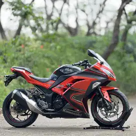 KAWASAKI NINJA 250 FI ABS SE ORANGE 2013 KM 18K PAJAK PANJANG LIKE NEW