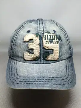 Topi bahan denim no minus