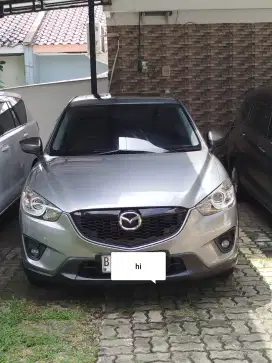 Mazda cx 5 2012 2.0 bensin silver metalik