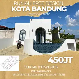 rumah murah di kota bandung shm free design harga 450 juta