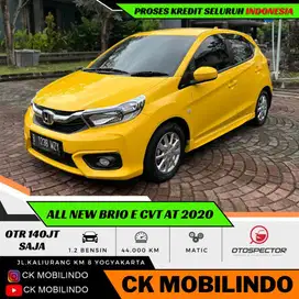 (Km44rb) All New Brio E CVT Matic 2020 FAVORIT Kredit Murah