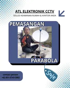 JASA PEMASANGAN PARABOLA MURAH WILAYAH MALANG RAYA
