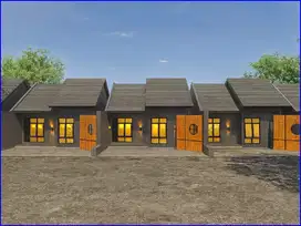 Wates, Rumah Jogja  Model Japandi Type 65 Dekat Alun-alun Wates