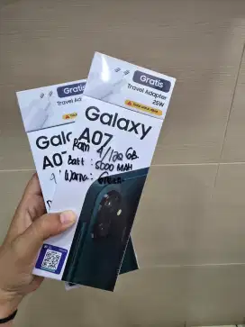 SAMSUNG A07 4+4/128GB (BARU) BARANG FRESH (BUKAN BARANG CIP)
