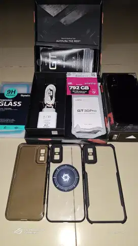 Infinix GT 30 Pro 8/256GB Fullset Mulus Warna Dark Flare
