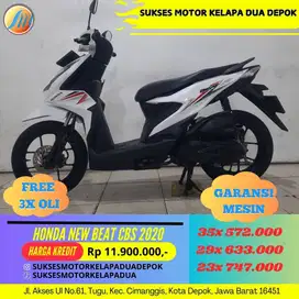 HONDA NEW BEAT CBS 2020 CASH/KREDIT DP MURAH ANGSURAN RINGAN