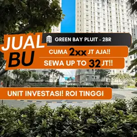 JUAL CEPAT HARGA BU GREEN BAY PLUIT 2BR PALING MURAH