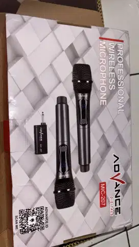 Mic wireless charger tanpa kabel ADVANCE