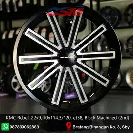 Sale!! Velg KMC Rebel R22 FOR CRV,X-Trail,BMW X5/6, Palisade, Alphard