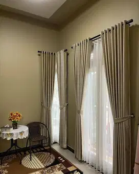 Dijual Gorden Blackout Pasang Skat Klinik Hordeng Gordyn Vitrase