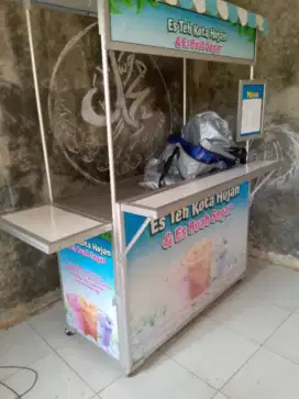 Dijual Gerobak Es Model Lipat