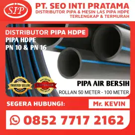 Distributor Pipa Hdpe PN10 & PN16 - Ready Stok