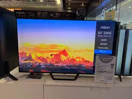CICILAN TV AQUA GOOGLE 4K 50 Inch