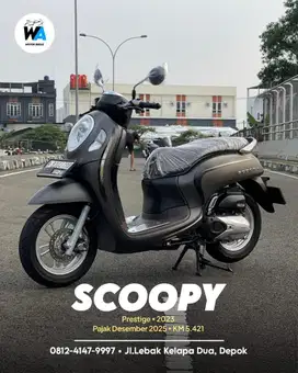 Kredit/Cash Honda New Scoopy Prestige Tahun 2023