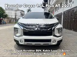 (TDP 40 JUTA!) Mitsubishi Xpander 1.5 Cross Plus Automatic Putih 2021