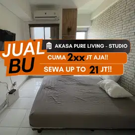 JUAL UNIT BU LANGKA AKASA PURE LIVING STUDIO FULL FURNISHED