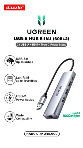 UGREEN USB-A 5-IN1 (60812)