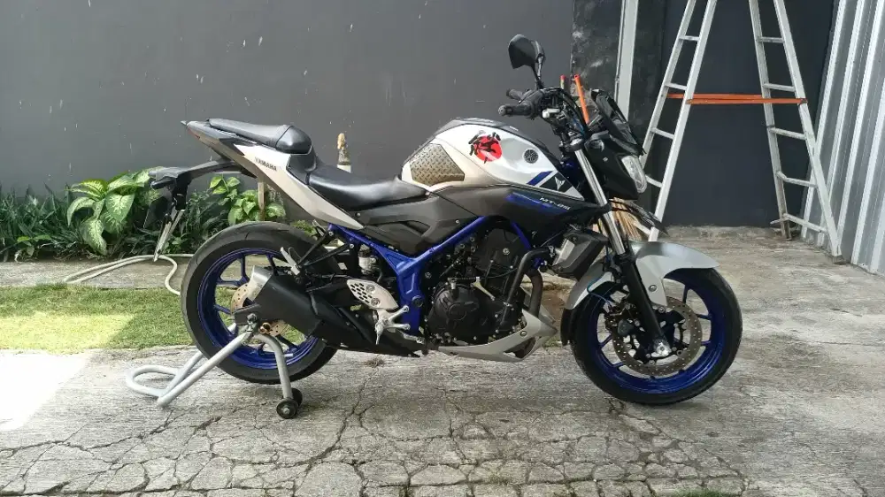 Mt 25 2016 silver tinggal pakai