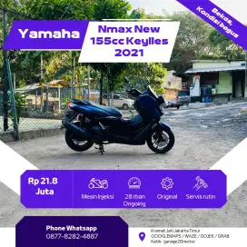 Yamaha All New Nmax 155cc non abs bluecore fi Tahun 2020