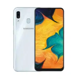 Di jual samsung a30 ram 4/64gb wrna putih