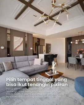 Hunian Idaman Tipe 2 Kamar Southgate Residence