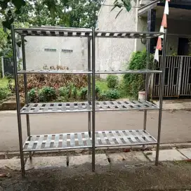 Rak stainless 4 susun