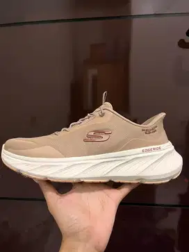 Sepatu Skechers Slip-Ins Edgeride Women's Training Shoes - Brown