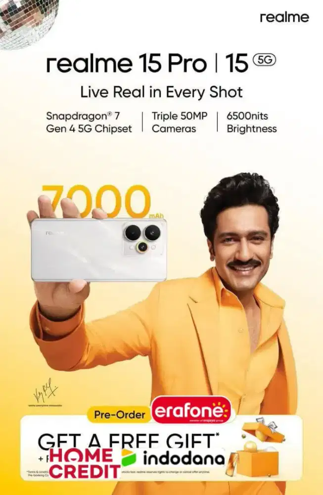 TERBARU RESERVASI PRE ORDER SKRG JUGA REALME 15 5G SERIES.