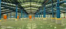Di sewa gudang luas 6500 m2 LT 1,2 ha di kawasan BIIE hyundai cikarang