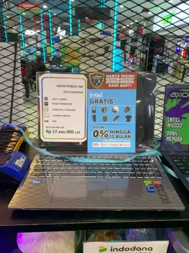 Laptop axio pongo 760 promo cicilan tanpa dp