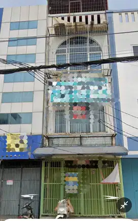 DiJual Ruko 3,5 lantai Aset Bank Dijalan Lautze Pasar Baru