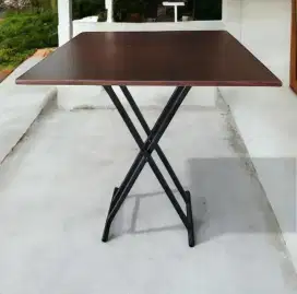 Furniture Depok Meja Cafe/Meja Lipat Silang Minimalis Termurah 60×50
