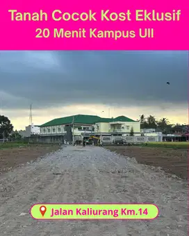 Tanah Cocok Kost Ekslusif, View Merapi, 20 Meter Kampus UII