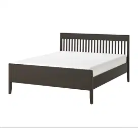 IKEA king size bed with mattress