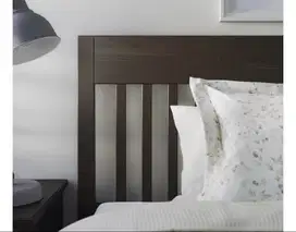 IKEA king size bed with mattress