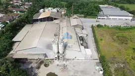 PABRIK HEBEL LENGKAP MESIN DLL ADA KANTOR DAN MESS ZONA INDUSTRI