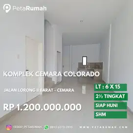 Rumah villa cemara colorado daerah cemara dan krakatau