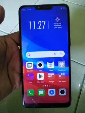 Jual hp Oppo A3S normal semua lengkap sudah 4G LTE dan ram 6gb lancar