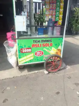 Jual gerobak teh solo