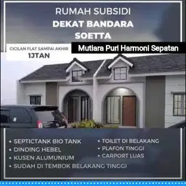 Ckp Boking 1 jt dpt Rumah Subsidi Mewah dkt Tamkot Sepatan