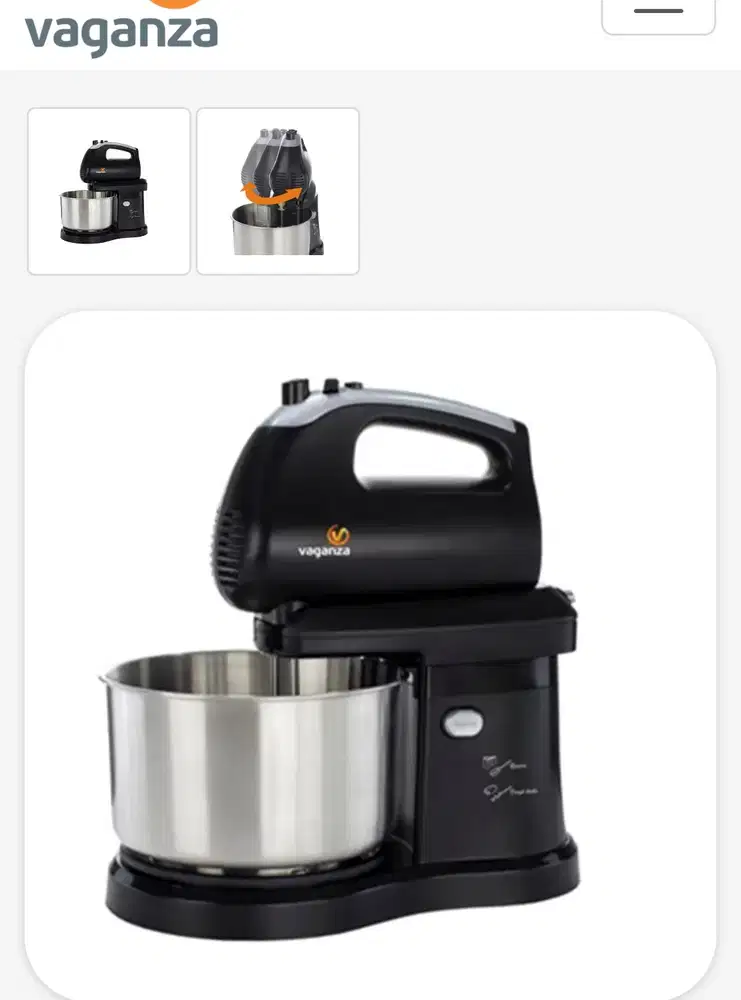 BU dijual mixer Vaganza.