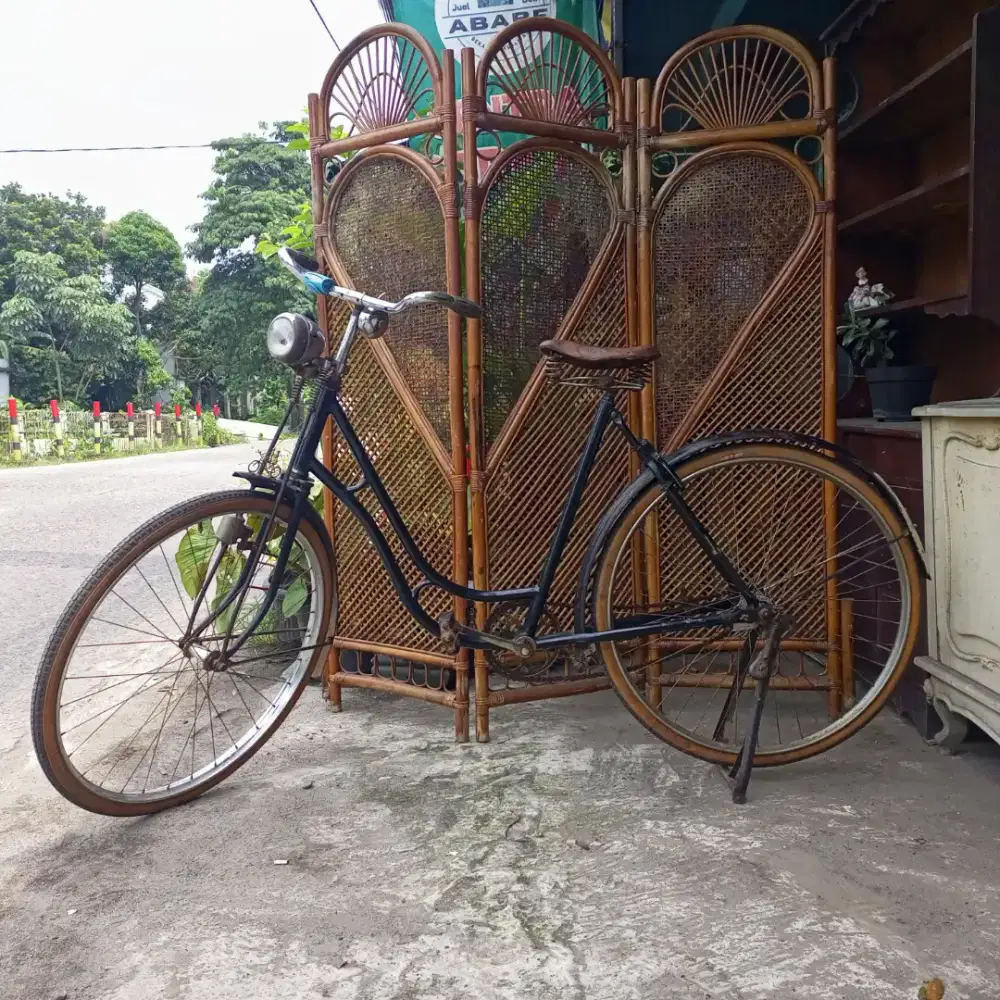 Vintage Sepeda Ontel NSU Swanframe Torpedo • Old-fashioned Bicycle