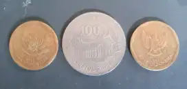 Jual Coin 100 Rupiah 1978 & 1991