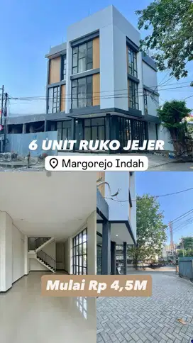 6 UNIT JEJER! DIjual ruko baru margorejo indah